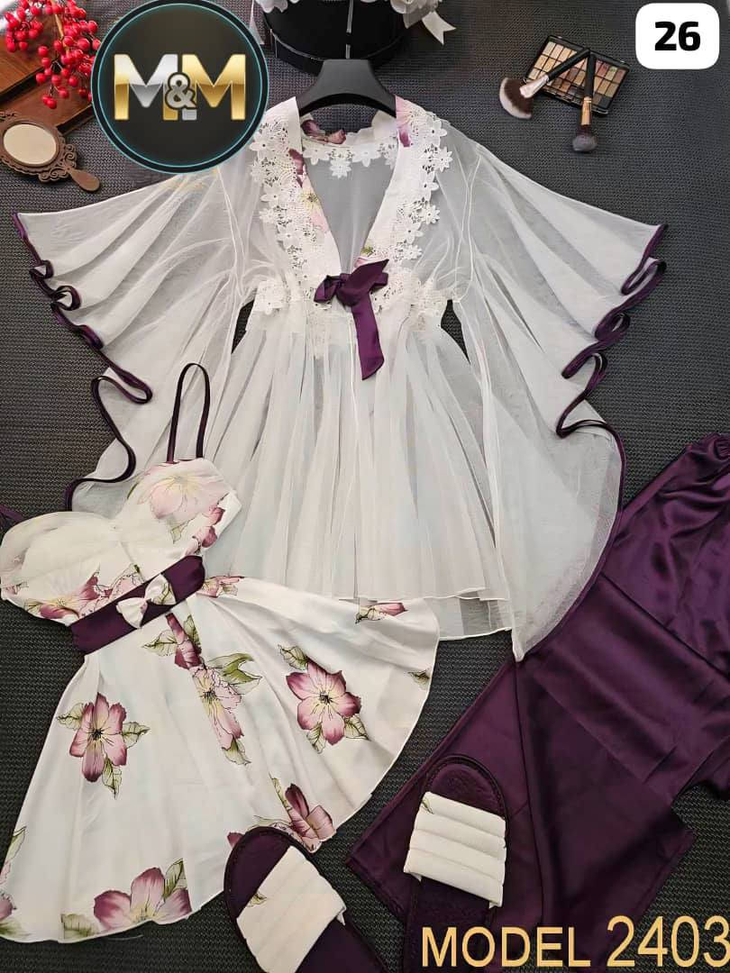 من ALKHAWAJA STYIE🔥🔥
موديل W2403

سيت عرايسي ساتان اجنبي مكفول مع تول من اتقل القمايش 
ومعه مشاية 

فري سايز لحد 44

*السعر عليكن ..
شحن وتوصيل لكافة المحافظات 🔥🔥


**إذا كنت صاحب هذا الإعلان وتريد حذفه لأي سبب، رجاءا أرسل رسالة إلى الدعم الفني**