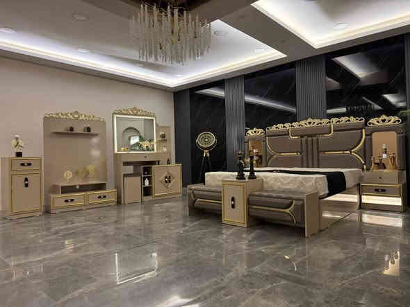 ✨ موديل  انونى برو – 11 قطعة ✨
💰 السعر: 2,250,000 ( مليونين و 250 ألف)
📏 القياسات:
الكنتور مع الملحق: 330 سم
السرير مع الكومديات: 300 سم
🛠️ المواصفات:
ضهر بلوك 🧱
برغي وچوي حديد 🔩
صبغ حراري 🩸
صناعة تركية درجة أولى 🇹🇷
ضمان 5 سنوات 📝
🚚 التوصيل والشد:
بغداد: مجاناً + تدفع وانت ببيتك
باقي المحافظات: متوفر توصيل وشد
✔️ مطابقة للصورة 100% – أي اختلاف نتحمل المسؤولية
📞 للحجز ***********
