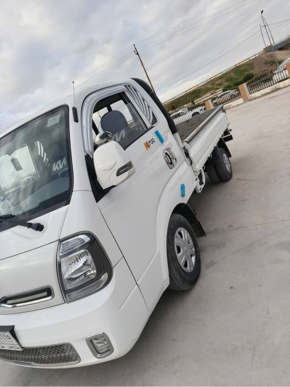 السلام عليكم اخوان كيا حمل للبيع موديل 2022السياره جديده بدون صبغ محرك شرط رقم صلاح الدين شرط التحويل ***********
