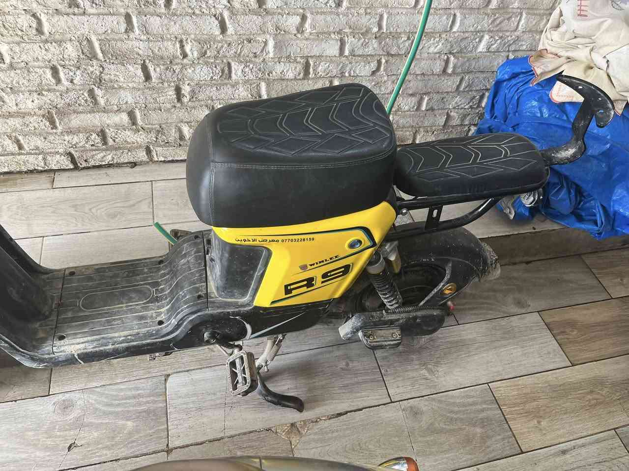 السلام عليكم دراجه شحن آر تسعة للبيع مكفول كل نقص مابي بعدة جديد هاتف ***********
