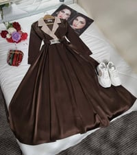 فستان العيد • ستان تركي • مقاسات ٣٨-٤٨