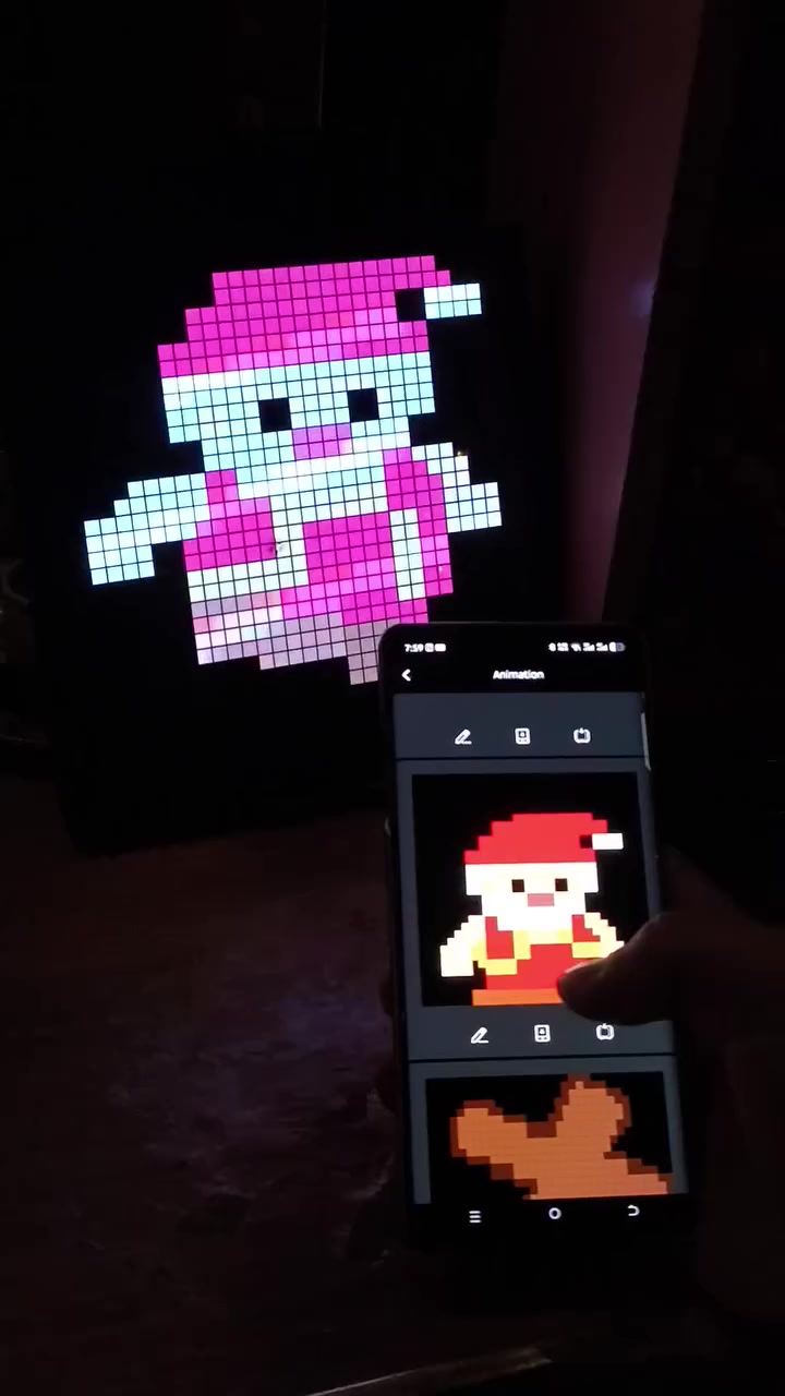 شاشة بكسل آرت الحجم 20*20 cm🔥
بيها برنامج خاص بيها ينربط عالموبايل تخلي أي صورة عليها من تصميمك أو من الأستوديو 
بيها ساعة ومنبه 🕰 
ثيمات كثيرة داخل التطبيق 
بيها طخة صغيرة حيل ما تبين إلا تركز عليها حبيت اذكرها 
يجي معاها كيبل تايب سي فقط 
السعر 30  ألف ✨ 
متوفر توصيل كافة أنحاء العراق


**إذا كنت صاحب هذا الإعلان وتريد حذفه لأي سبب، رجاءا أرسل رسالة إلى الدعم الفني**