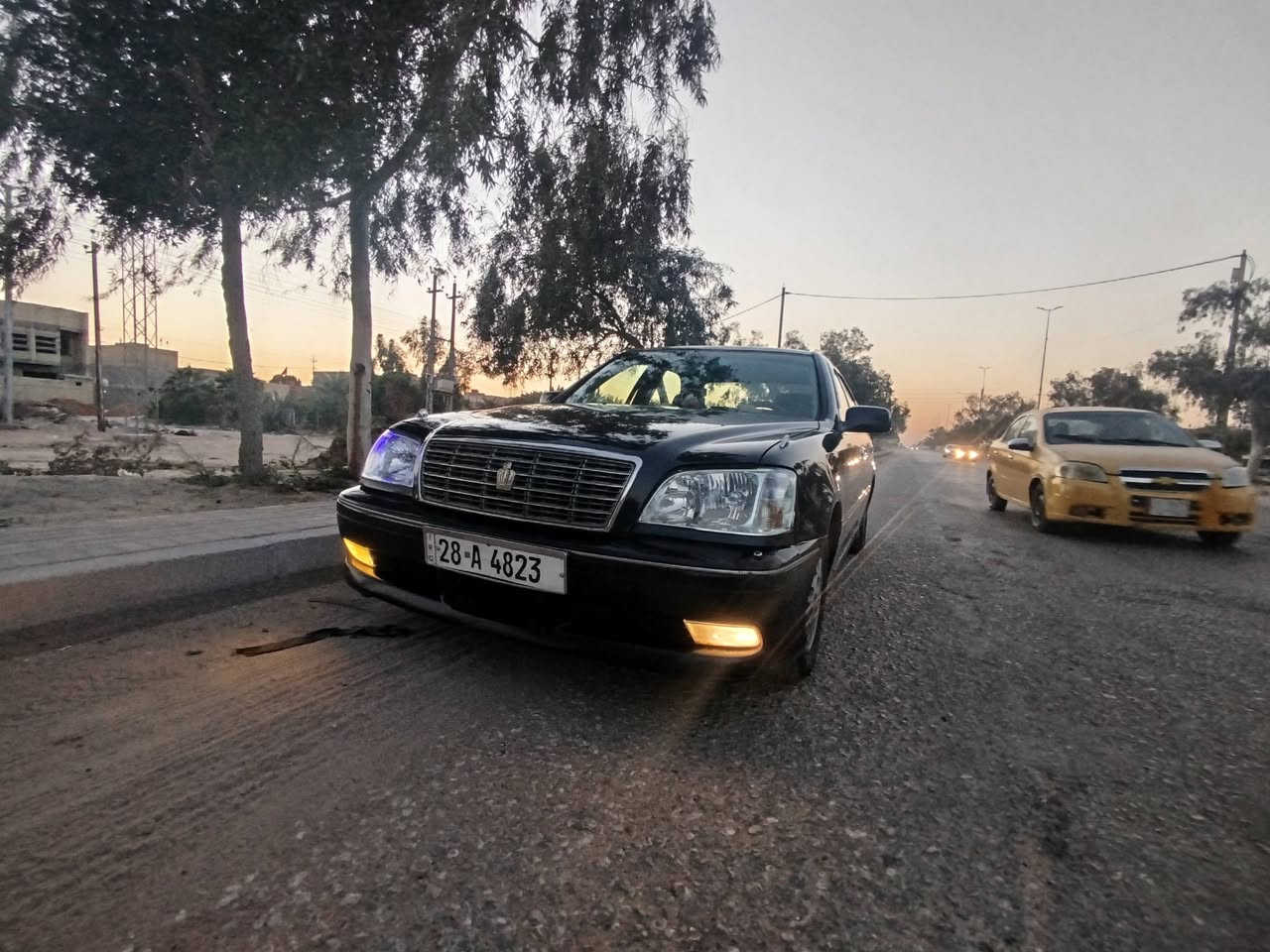 تحيه طيبه
تويوتا كراون للبيع فقط..  السعر ((  125 ))

كفاله عامه من الكص والنقل والظربه والصبغ والتبديل.

حداديه جديديه تخم تاير جديد فول موصفات عدا الفتحه اصل 4 دكم كرستال. مكينه وكير مكفولات D4 الكبير دولي هزه جديده 

النجف الاشرف المناذره. ***********
