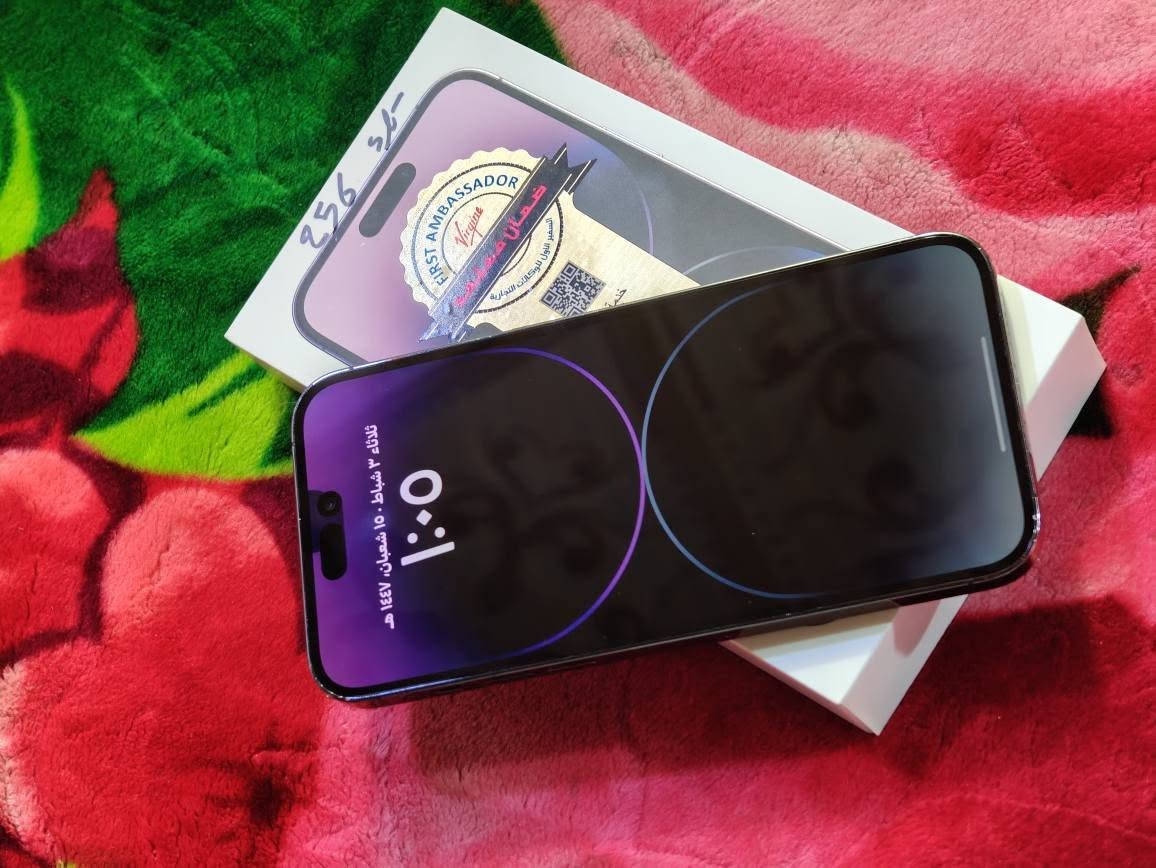 14برو ماكس 
ذاكرته 256 
بطاريته 84%
جهاز كفاله من كلشي 
بي فقط ضربه الفوك الكامره الاماميه نقطه سوده لااله تأثير ولاشي 
نضافته مفوله 
السعر 675الف قفل كلش قفل
غراضه كامله 
للبيع فقط 
مكاني ميسان حي العسكري المستوصف 
الاستفسار خاص وتدلل عمارة, ميسان


**إذا كنت صاحب هذا الإعلان وتريد حذفه لأي سبب، رجاءا أرسل رسالة إلى الدعم الفني**