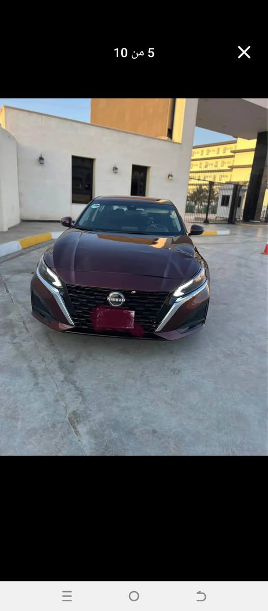 سلام عليكم سياره نيسان التيما موديل 2023موصفات اس في سياره فول عدة الفتحةالمكان ديالى لخالص ***********.     165بيهة مجال بيهة صبغ حافت البنيد وهلال لجاملغ لخلفي ولحادث مرفوقة بل منشور
