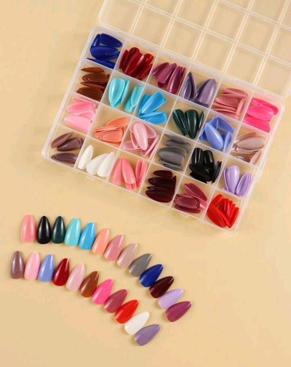 سيت اضافر ملونة تركيب  اكرلك😍
💥يحتوي على  أكثر من ٢٤٠ اظفر 
اظافر اصلية موديل حديث اجنن متانة واضل هووووواية عندج متنكسر 💅💅💅💅
مجموعة أضافر تركيب 💅

💅 طول جميل جداً
💅 مظهر انيق ✔️
💅 جود عاليه جداً
عدد السيت 288 قطعة
٢٤ لون


**إذا كنت صاحب هذا الإعلان وتريد حذفه لأي سبب، رجاءا أرسل رسالة إلى الدعم الفني**