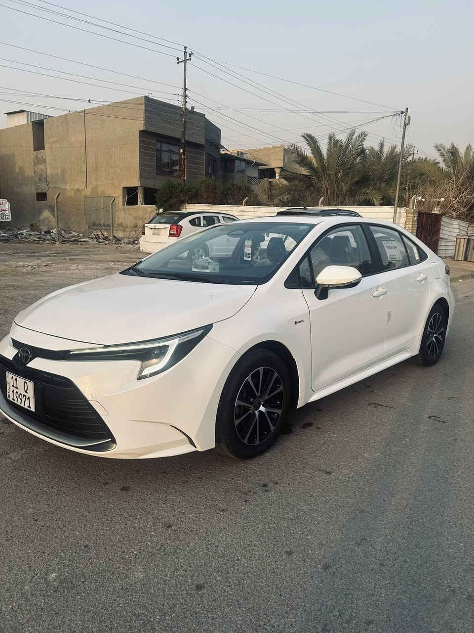 سلام عليكم …كورلا هايبرد موديل 2025اكلين بدون حادث
نزلتها صفر كيلو متر 
ماشيه 19 حقيقي 
مدوشمه عام 
مواصفات ..
بصمه 
فتحه 
دخول ذكي 
كامره خلفيه عدستين 
رادر 
ابل كار 
نضام نقطه عمياء 
نضام تحديد مسار. 
توقف ذكي 
اوتو هولد 
جام اوتو 
قطعتين تبريد 
شاشه 
3 انضمه قياده ايكو نورمال سبورت +هايبرد 

السعر 163$
مكان بغداد حي جهاد ..
الاستفسار ***********
