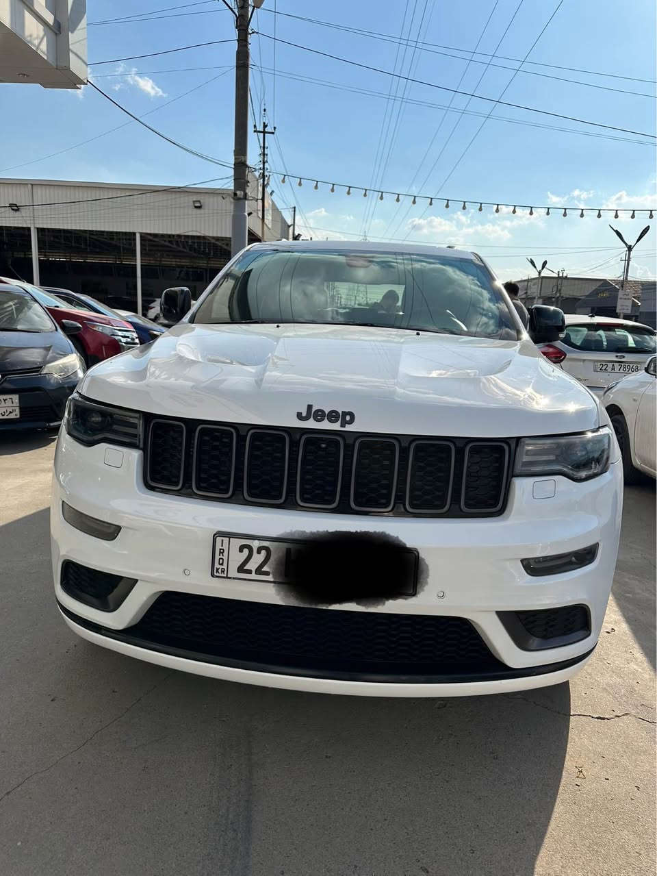 جيب گراند شيروكي S 2020 شركة هالم بدون صبغ و بدون تعديل كفاله عامه من صبغ و تعديل سياره رقم اربيل *********** مخمور, أربيل
