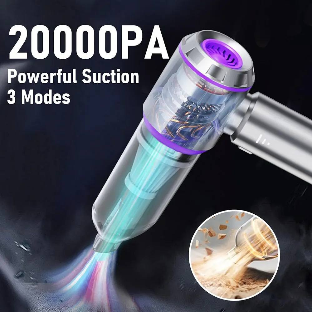 ST-6653Plus
Brushless motor

💎【مكنسة سيارة قوية 20000 باسكال】: تتميز مكنسة السيارة اللاسلكية هذه بمحرك مطور عالي السرعة بدون فرشاة، مما يوفر أداءً قويًا. 3 أوضاع قوة شفط قابلة للتعديل 9000 باسكال و15000 باسكال و20000 باسكال، مع قوة شفط قوية 20000 باسكال، تسمح لك مكنسة السيارة المحمولة هذه بتنظيف شعر الحيوانات الأليفة والفتات والغبار والرمال المخفية في مقعد السيارة أو الأريكة.
💎【تصميم متعدد الاستخدامات 4 في 1】ليست مجرد مكنسة كهربائية، تأتي مكنسة السيارة اللاسلكية هذه مع مجموعة متنوعة من الفوهات، مما يسمح لك بالنفخ والشفط والنفخ لمختلف مهام التنظيف والصيانة. مجهزة بمجموعة متنوعة من الملحقات التي يمكن أن تلبي النفخ والمكنسة الكهربائية وضخ مجموعة متنوعة من السيناريوهات للاستخدام
💎【بطارية قابلة لإعادة الشحن وشحن من النوع سي】: تستخدم هذه المكنسة الكهربائية الصغيرة بطارية 6000 ميلي امبير في الساعة، وتدعم الشحن من النوع سي. يمكن استخدامه لمدة 35 دقيقة تقريبًا. مزود بكابل شحن من النوع سي، ويمكن شحنه في أي مكان بفتحة USB، سواء في السيارة أو في المنزل.
💎【خفيفة الوزن وقابلة للحمل】قل وداعًا للأسلاك المتشابكة والوصول المحدود مع هذه المكنسة الكهربائية المحمولة عالية الطاقة. كما أنها خفيفة الوزن ومثالية لتنظيف المراتب والأرائك والأسطح وأكثر من ذلك. بفضل قوتها التي تدوم طويلاً، لن تقلق أبدًا بشأنها.
💎【7 ملحقات متعددة الأغراض】ملحقات متعددة لجميع احتياجاتك. فوهة طويلة وفرشاة وفوهة طويلة تجعل من السهل تنظيف جميع أنواع الغبار والقمامة. توفر فوهة مجفف الشعر تدفق هواء قوي لتجفيف الملابس أو الشعر الرطب بسرعة. يمكن لفوهات الشفط شفط ونفخ المنظمات لجعل التنظيم أسهل. يمكن لفرشاة العناية بالحيوانات الأليفة أن تمتص الشعر أثناء تنظيف حيوانك الأليف. يمكن للفوهات القابلة للنفخ نفخ البالونات وحلقات السباحة وما إلى ذلك


**إذا كنت صاحب هذا الإعلان وتريد حذفه لأي سبب، رجاءا أرسل رسالة إلى الدعم الفني**