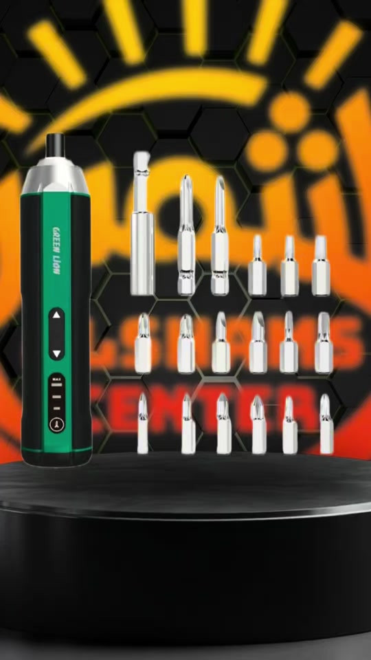 🛠️ GREEN LION GSD-17 Cordless Screwdriver 🔋✨ إذا تريد مفك كهربائي عملي وخفيف للشغل اليومي والصيانة، فـ هذا المنتج راح يكون اختيار ممتاز 😍 مفك GREEN LION GSD-17 يجيك بتصميم أنيق وحجم مريح وسهل الاستخدام 👍 ✅ سرعة دوران تصل إلى 300RPM ✅ عزم قوي 4.5N.m لأغلب أعمال الفك والتركيب ✅ بطارية قابلة للشحن بسعة 1500mAh 🔋 ✅ إضاءة LED مدمجة للعمل بالأماكن المظلمة 💡 ✅ يحتوي على عدة رؤوس مختلفة تناسب مختلف البراغي 🔧 ✅ 3 مستويات للتحكم بالعزم ✅ يدعم الدوران للأمام والخلف ↔️ 🔥 مناسب للبيت، الصيانة، الإلكترونيات، وتجميع الأثاث بكل سهولة 💰 السعر: 30 ألف دينار فقط 🚚 التوصيل: 5 آلاف لجميع محافظات العراق 📞 للحجز والاستفسار: *********** #creatorsearchinsights 
