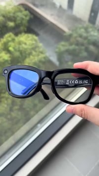 نظارات ذكية • كاميرا مخفية • شحن مغناطيسي