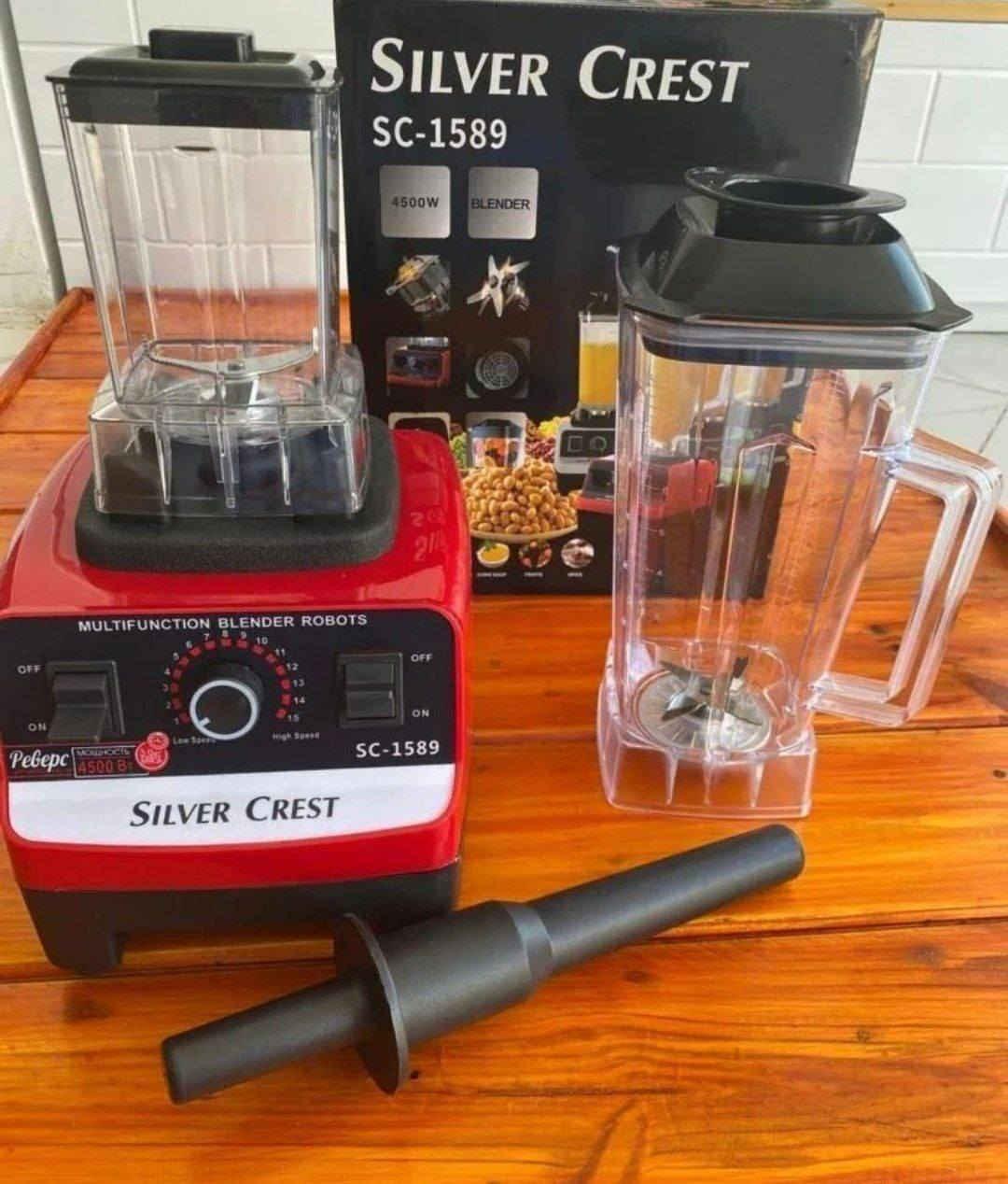 💥خلاط سيلفر كريست مع مطحنة الالماني🇩🇪💥
خلاط متين جدا صنع شركة سلفر كريست الالمانية 🇩🇪
يقوم بتحضير الطعام بسرعة (الخضار والفاكهة والحبوب الصلبة) بسهولة دون الحاجة لاستهلاك الوقت والجهد ليكون المعاون الأساسي لكِ في العزومات. 💥💥💥

✅الماركة :- سلفر كريست
✅الطاقة :- 4500 وات
✅الحجم :- 49*21*20 سم
✅صناعة : الماني 🇩🇪 
✅العبوة تحتوى على✅

💥خلاط سلفر كرست مع مطحنة💥
✅المميزات ✅
✔️ قوي ومتين
✔️ الشفرات متينة ومصنوعة من الستانليس ستيل عالي الجودة وحاد القاطع. 
✔️يمكنه تقطيع وفرم العديد من الحبوب والخضراوات والفواكه ومزج اللحوم
✔️الوعاء مصنوع من التريتان فائقة القوة غير قابل للكسر. سعته كبيرة: 
✔️ يمكنك عصر حتى 2 لتر من الطعام في المرة الواحدة. يمكن ضبطه وتعديله: 
✔️ متغير السرعة يمكن ضبطها. 
✔️ يمكن لسرعته أن تصل إلى 32 ألف دورة في الدقيقة. يعمل بالكهرباء: 
✔️ يعمل بمحرك4500 واط
#الاصلي المنشأ الماني 🇩🇪 

🚘 #يوجد #خدمة #توصيل #لجميع #محافظات #العراق


**إذا كنت صاحب هذا الإعلان وتريد حذفه لأي سبب، رجاءا أرسل رسالة إلى الدعم الفني**