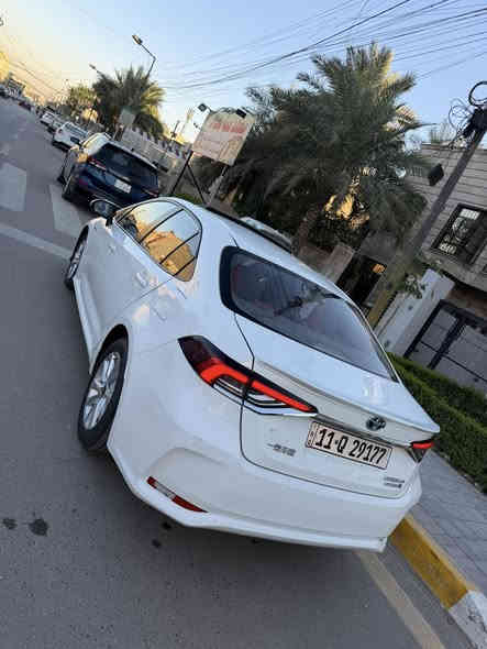 للبيع كورلا هايبرد 2024 
فول مواصفات  سلايد فتحة سقف 
ماشية 46 كيلو
محرك كير مكفول 
بيهه موضح بالصور جاملغ خلفي بارد 
وباب امامي بارد والدعامية الامامية صبغ فقط 
مواصفات
بصمة
فتحة
دخول ذكي
كامره خلفية عدستين
رادار
ابل كار بلي
نظام نقطة عمياء
نظام تحكم ستيرن
نظام تحديد مسار
توقف ذاتي
اوتو هولد
جام اوتو
قطعتين تبريد
شاشة ديجيتل
شاشة كبير
كشنات جلد 
تحكم اوامر صوتيه
كشنات جلد
سايد بريك بصمة
3 انضمة قيادة (ايكو،نورمال،سبورت)+الهايبرد
مرقم بغداد
سعر مناسب 126 وبيهه مجال 
مكاني بغداد البنوك او القاهرة
***********
