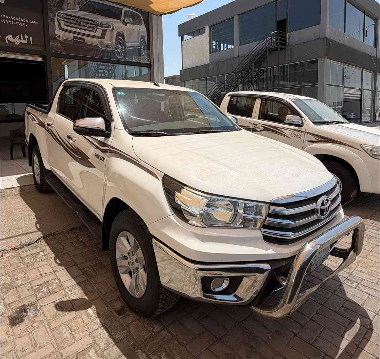 هايلوكس 2018 فور ويل رقم بغداد تحويل مباشر
سيارة جاهزة وخير من الله بيهاصبغ قليل خلف الواقية الخلفية
السعر 235
مكان الصويرة
***********
