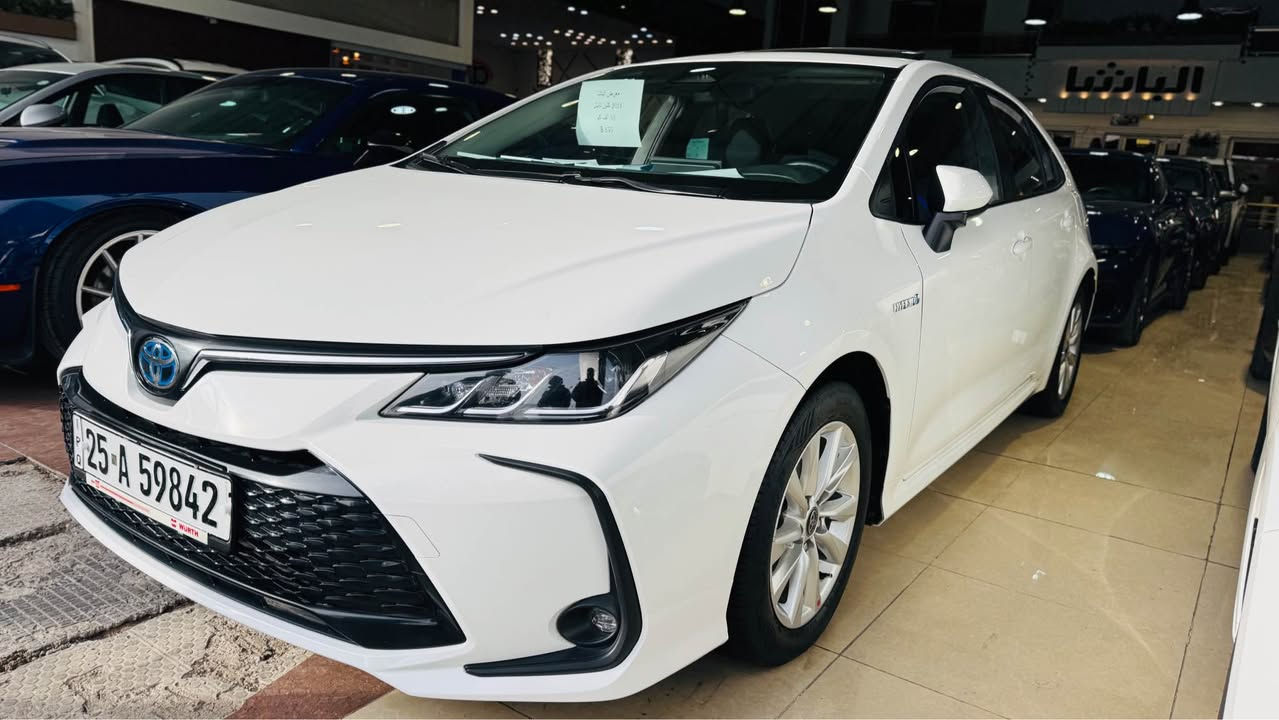 سلام عليكم كورلا موديل 2024هايبرد شكل خليجيه سياره جديده كلش كلشي مابيها  وصوره فحس موجوده راقم كركوك بسمنه سياره دافتر بنزين موجوده فول مواصفات رادار جانبي امامي و خلفيه سياره ماشيه 33kmسعره 155وييها مجال للستفسار ***********(*********** كركوك, العراق
