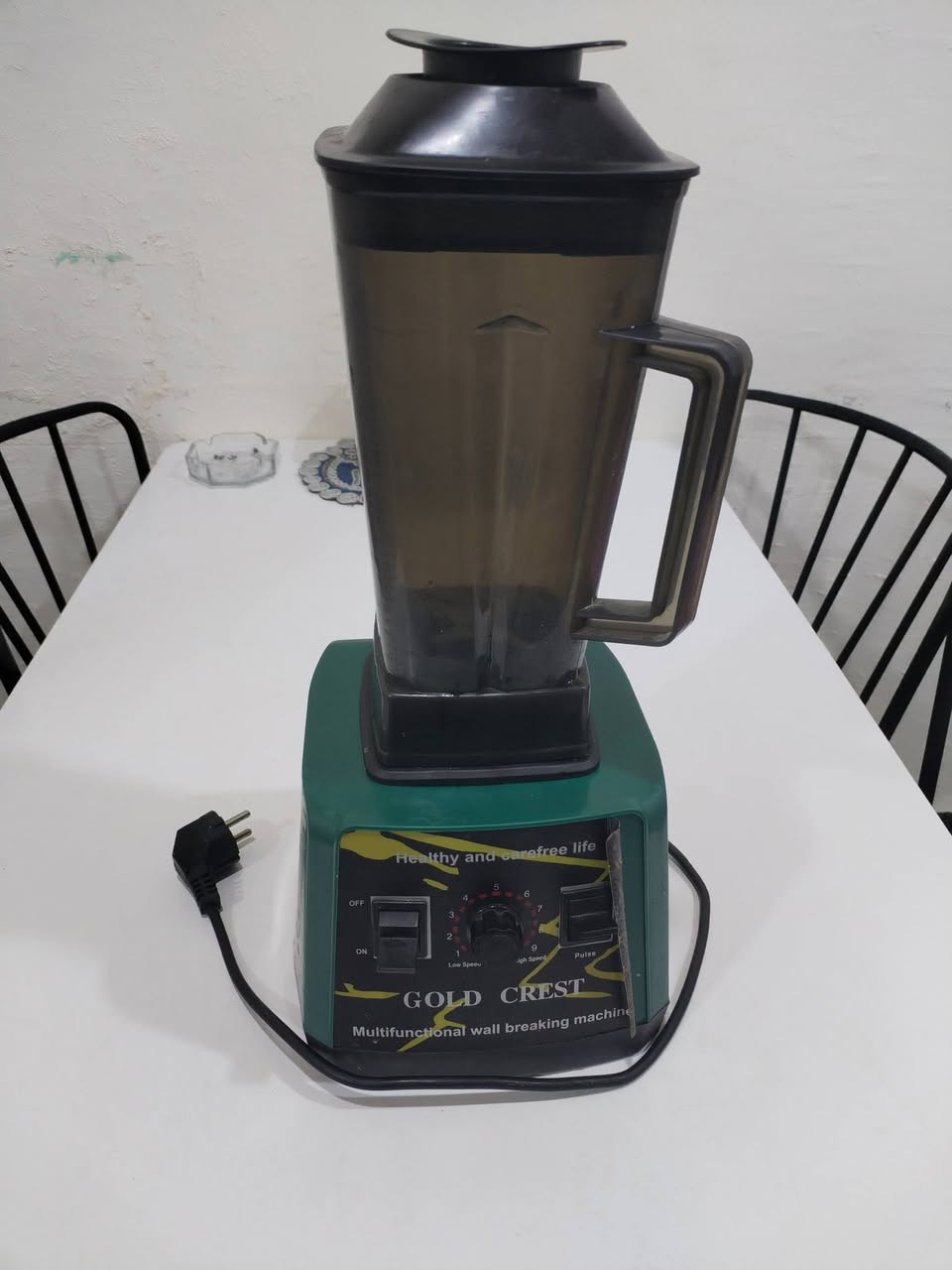 بسم الله الرحمن الرحيم

مجموعة اغراض للبيع ..

* طباخ منضدي جوسونك 5 عيون / جديد
السعر : 95 الف
* قلاية كهربائية LG السعودي 6لتر 2حوض 2000W / جديد
السعر : 75 الف
* خلاط كهربائي سيلفر كريست 4500W / مستخدم
السعر : 35 الف
* خلاط كهربائي كولد كريست 5500W / مستخدم
السعر : 25 الف
* محضرة طعام مستخدمة نظيفة
السعرة : 25
* داش كامر (كامرة حوادث سيارات) / جديد بالة
السعر : 35


**إذا كنت صاحب هذا الإعلان وتريد حذفه لأي سبب، رجاءا أرسل رسالة إلى الدعم الفني**