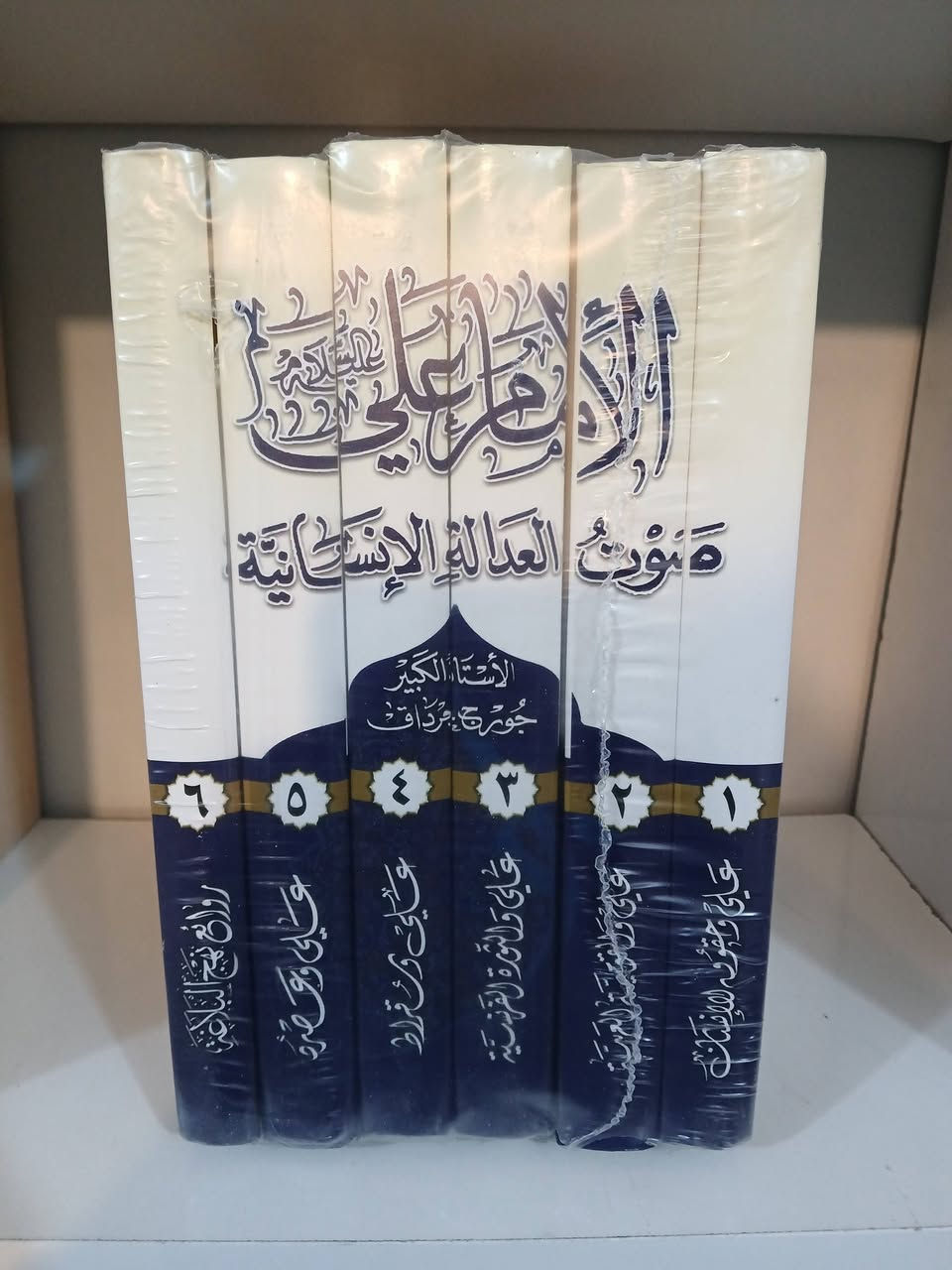 📚 الإمام علي (ع) صوت العدالة الإنسانية
✍️ جورج جرداق
📖 ستة مجلدات كاملة
💰 السعر: 30,000 دينار فقط


**إذا كنت صاحب هذا الإعلان وتريد حذفه لأي سبب، رجاءا أرسل رسالة إلى الدعم الفني**