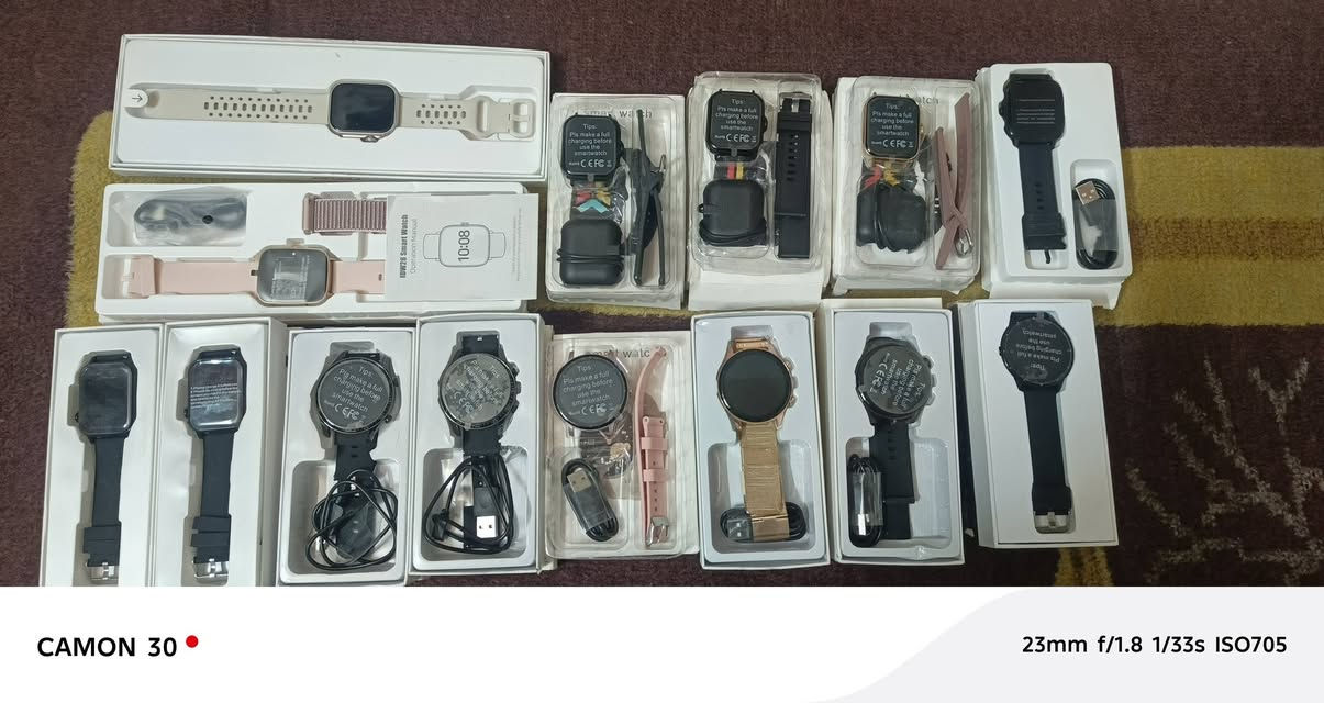 شلعه ساعه سمارت جديد مال امازون 14 قطعه السعر 140 مع التوصيل ***********
