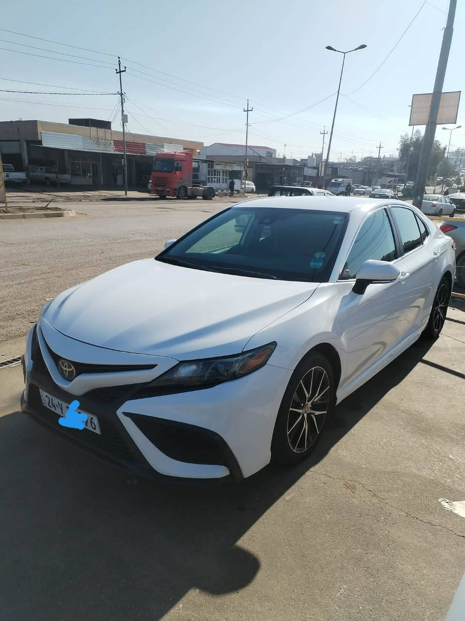 للبيع سيارة كامري امريكي كلين موديل ٢٣  بدون صبغ بدون تعديل   ***********
