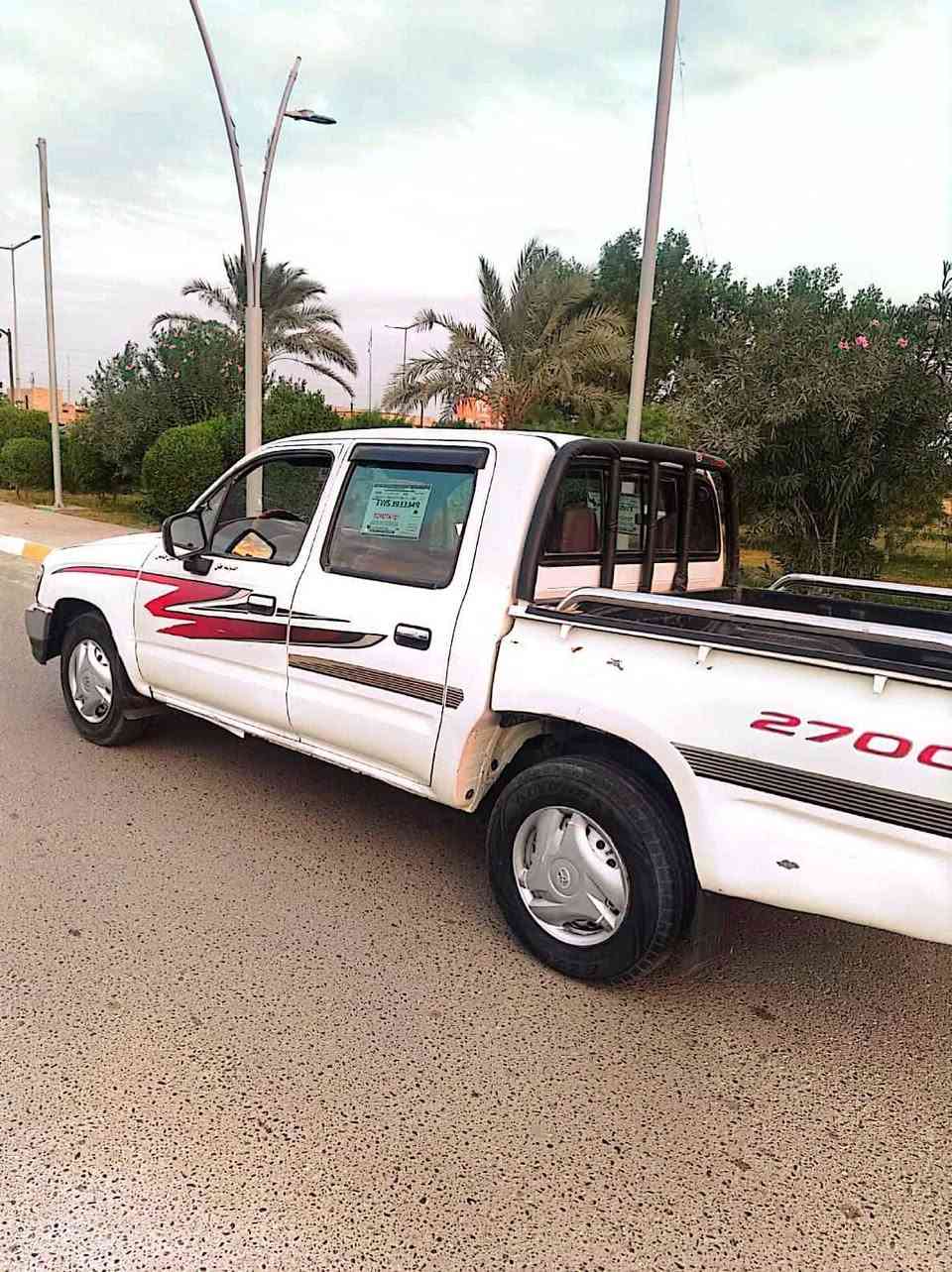 السلام عليكم تيوتا 2002 للبيع رقم صلاح الدين الماني سنويه 28 بسمي  *********** المكان بيجي السعر80
