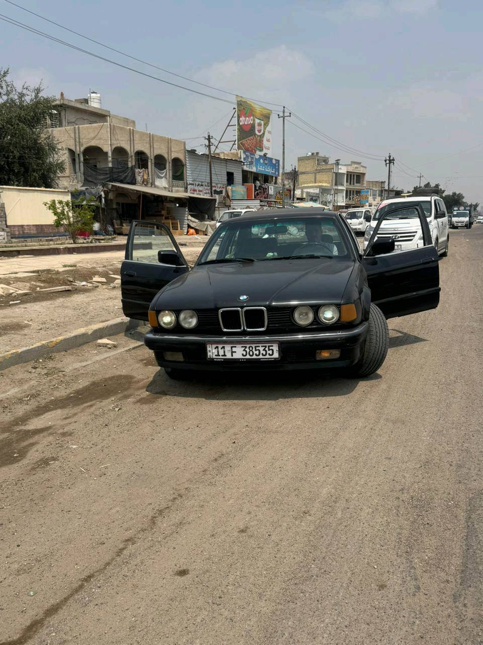 🔥 للبيع BMW 735 موديل 1992 🔥

✔️ اللون: أسود
✔️ كير: أوتوماتيك
✔️ المحرك: جديد
✔️ رقم بغداد
✔️ السنوية نافذة لغاية 2030
✔️ السيارة باسمي ونقل ملكية أصولي
✔️ صبغ عام للجمالية فقط
✔️ منظومة تبريد جديدة بالكامل، والتبريد ثلج ❄️
✔️ المروحة تدريجية 
✔️ السيارة ما بيها أي نقص، جاهزة للاستخدام وما تحتاج أي صرف.

المعاينة خير دليل، والجاد يتفضل يتواصل.

📍الموقع: بغداد حي الاعلام
💰السعر: (60)
📞 للتواصل: (***********)