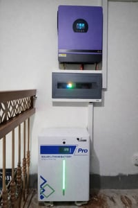 رويال سولار • Longi 605W ×4 • بطارية ليثيوم 7.5kW ×2