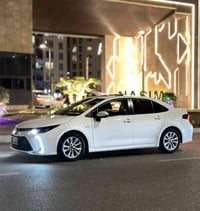 كورلا 2025 كفالة مغلفة PPF (بي بي اف) داخل احمر بلادي } مو عمل عدد بصم...