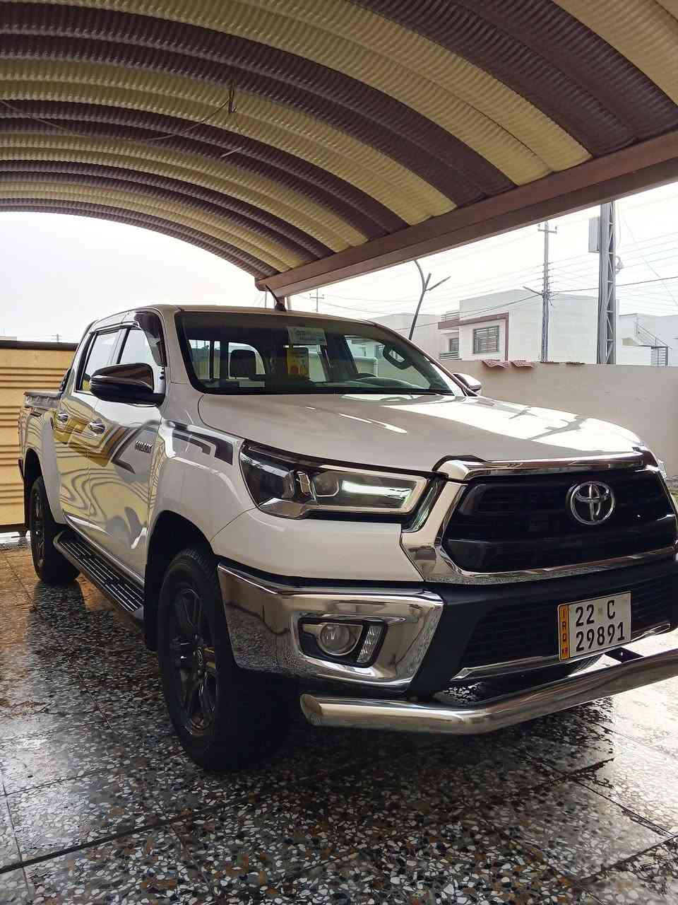 سلام عليكم 
تيوتا هايلوكس فور ويل موديل 2021 

ساز باب أول فوول مواصفات ✅ 

رقم أربيل نكليزي بسمي سنوية جديده تحويل مباشر 

مكفولة كفاله عامة سيارة جديدة كفاله من كل نواحي 

ماشية 73 ألف سبير منازل تخم تاير جديد دلوب أصلي 

البصمة ثانية كتلاوكات شركة كاعيات شركة كلهن وياه 

السعر 315 ورقة وبيها مجال بصيط حك الجية 
مكاني بغداد الكرخ إلي عندة ستفسار يتصل 👇 
 
*********** بشار العبيدي 

*********** بشار العبيدي
