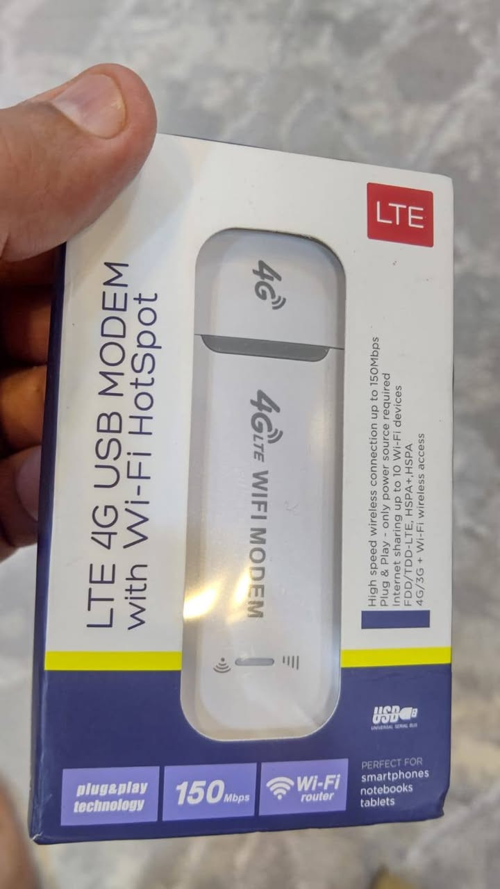 مودم 4G  القطعة ب10 الف متوفر 4 قطع


**إذا كنت صاحب هذا الإعلان وتريد حذفه لأي سبب، رجاءا أرسل رسالة إلى الدعم الفني**