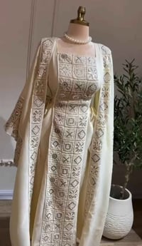 فستان وبشت • دابل ايطالي • مقاسات ٣٨-٤٨