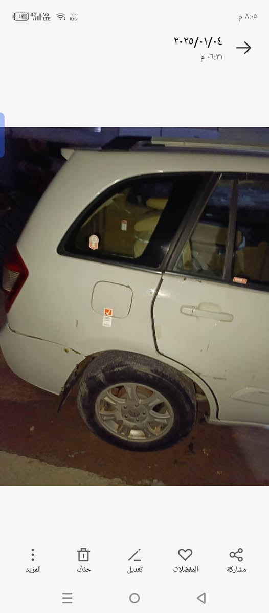 السلام عليكم تيكو للبيع موديل ٢٠١٣ اي استفسار الاتصال على هذا الرقم ***********
