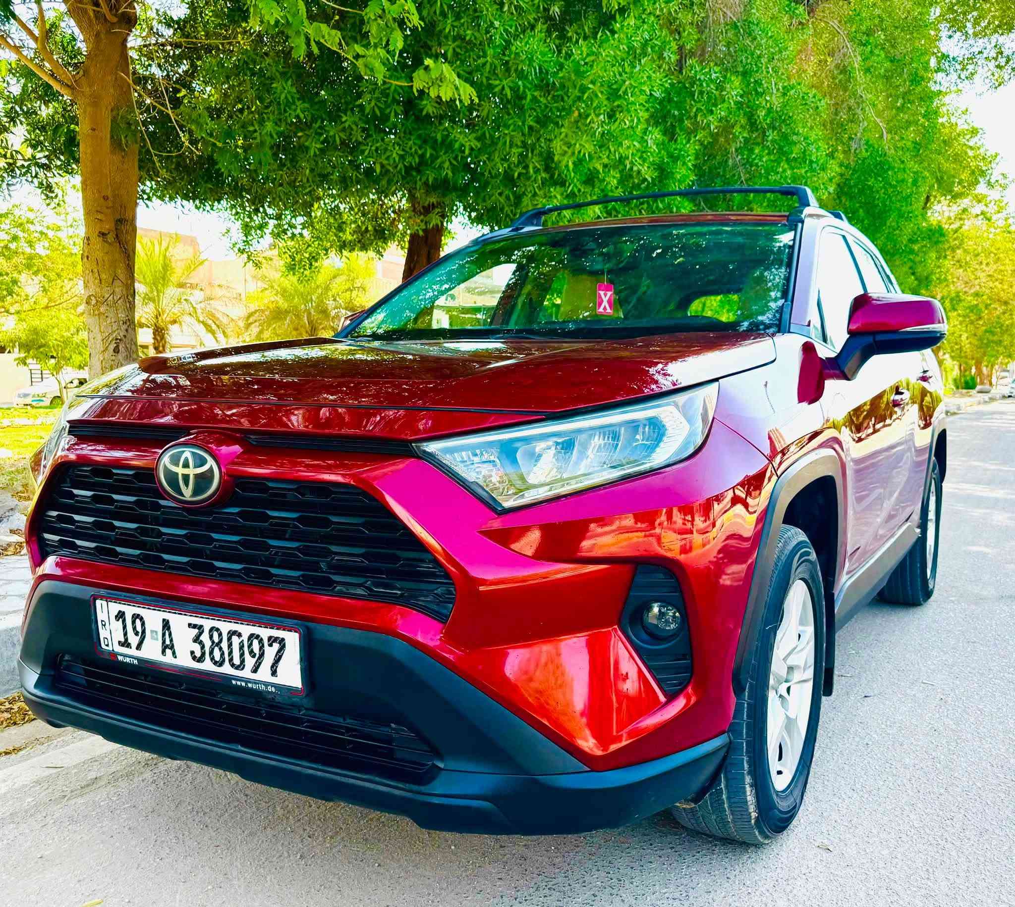 رافور موديل 2019 RAV.4 XLE
فئة XLE
رقم كربلاء سنوية و هزة جديده
المكينة 2500 تنفس طبيعي بانزين
 المسافة المقطوعه 93 الف ميل 
رادار امامي و جانبي / نقطة عمياء / فتحة سقف / تبريد قطعتين / بصمة 
الحادث امريكا فقط اربع ابواب 
السعر المطلوب 183 ورقة و بيها مجال
مكان كربلاء 
للاستفسار الاتصال ***********
