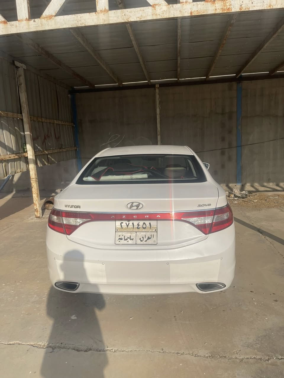 🚗 للبيع هونداي أزيرا 2013 خليجي كفاله 🚗
المواصفات:
موديل: 2013
النوع: هونداي أزيرا
المواصفة: خليجي
المحرك: 6 سلندر 
القير: أوتوماتيك
المكيف: بارد ❄️ +تدفئة🔥 
المقاعد: كهرباء
تخم تاير جديد
راديترات مي وتبريد جديد
حدادية خلفي امامي جديد
دسكات جديد
منظمومة تبريد من كومبريسر الى فريز جديد
السيارة خالية من الحوادث خليجي
المحرك ممتاز كفالة
الكير ممتاز كفالة
📍 الموقع: ميسان/ العمارة
💰 السعر: 130— ( قابل للتفاوض)
📞 للتواصل ***********
