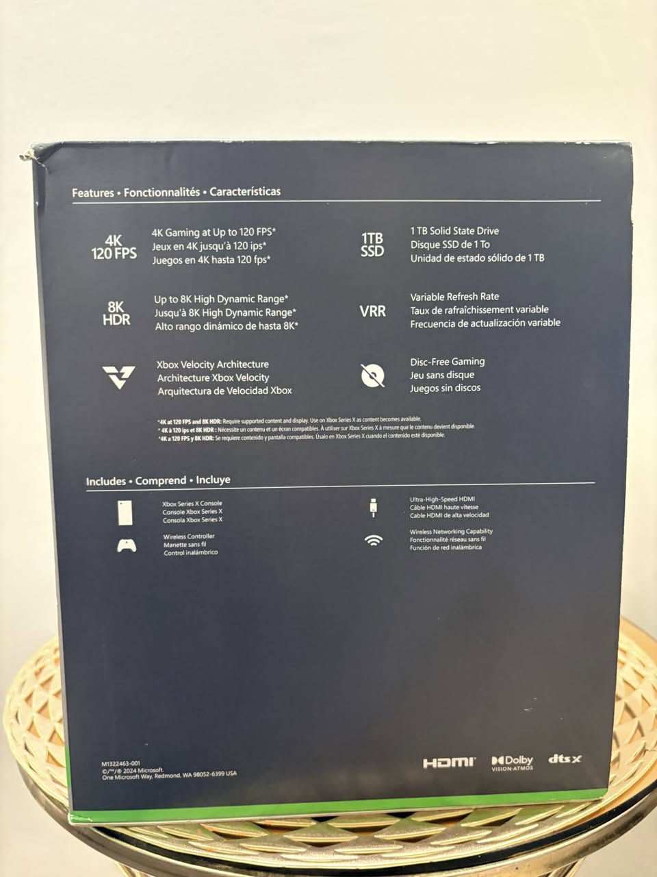 العرض القوي ‼️ ‼️ ‼️
اكس بوكس سيريس اكس لوك ستيكر ما مفتوح (800) قفل
1 تيرا
.
جوستك لوك ستيكر ما مفتوح (60) الف قفل 
.
سماعة اكس بوكس لوك ستيكر ما مفتوح (145) الف قفل 
.
ستاند اكس بوكس وكل الملحقات لوك ستيكر (30 ) قفل 
.
كيم باس 5 اشهر (60) الف 
.
السعر الكلي 💵 ( 1،100،000 )
.
توصيل لكافة محافظات العراق 5،000 🇮🇶 
تجي تفحص مكاني الدورة شارع الشرطه وشكراً لكم ،


**إذا كنت صاحب هذا الإعلان وتريد حذفه لأي سبب، رجاءا أرسل رسالة إلى الدعم الفني**