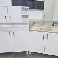 كاونتر MDF • سنك مرمر • ٣ قطع