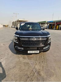 نيسان باترول ٢٠٢٥  تيتانيوم مغلقة ppf درجة اولى رقمها بغداد ورقم حلو  ...