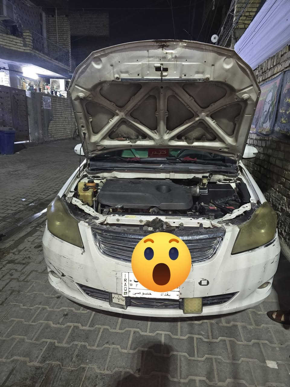 12 سياره مكفوله من الضربه بيه شويه بل جاملغ الخلفي سياره حلوه بيه  شويه يرادله صدر وحمام تبريد شغال  مكان بغداد الشعله *********** السعر 45 وبيه مجال حك الجيه
