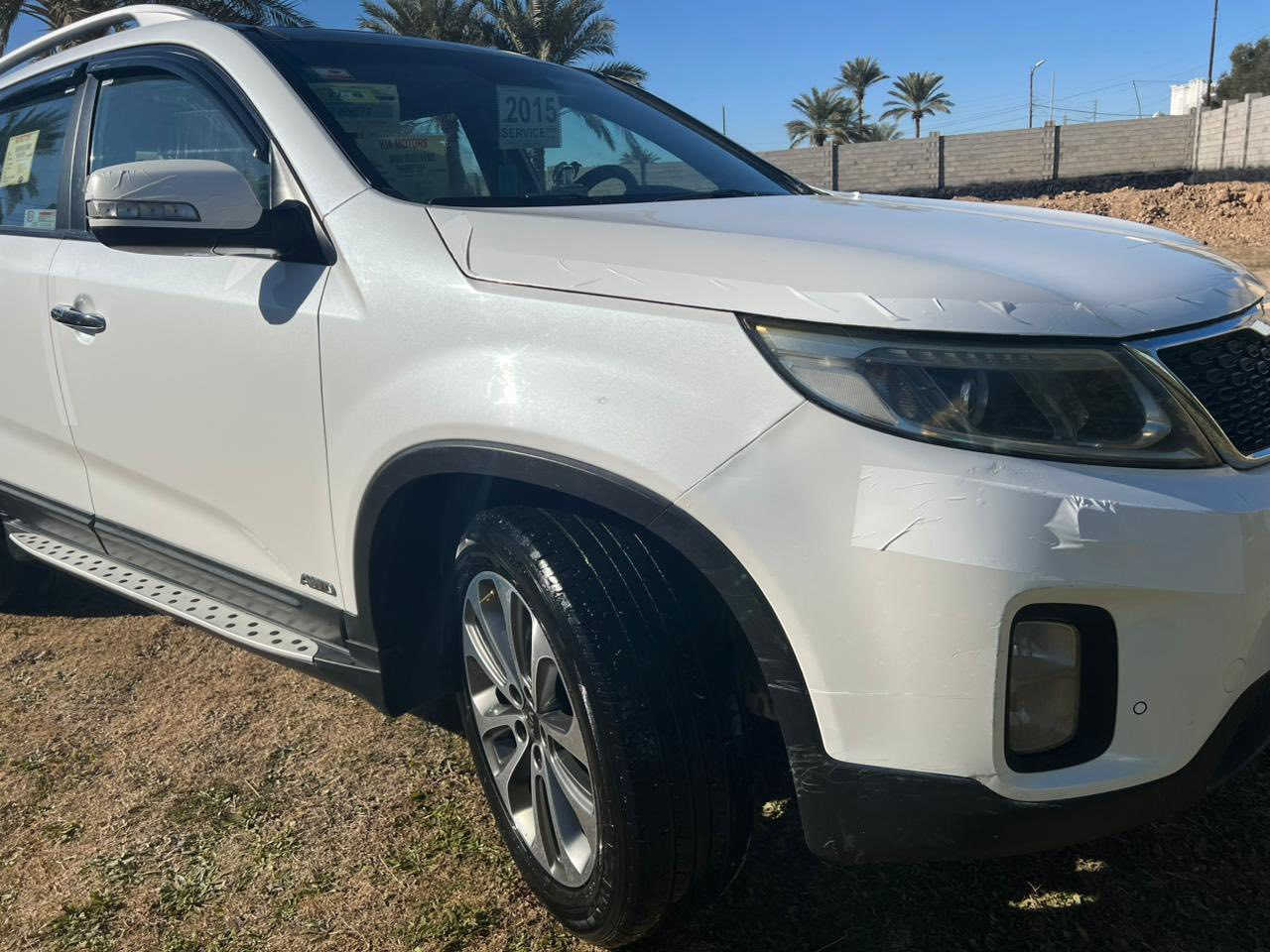 بسم الله الرحمن الرحيم
للبيع سورنتو كويتي آعلى فئة واحد 1️⃣ على واحد 1️⃣ 
موديل ٢٠١٥
رقم بغداد 
سبعه 7️⃣ راكب 
سته 6️⃣ سلندر 
ثلاث 3️⃣ قطع تبريد 
بصمه تشغيل 
بصمه أبواب 
اشاره ترحيب
يدات نيكل 
دواسات 
بنوراما
فور ويل
زراكات
حساسات جانبيه 
كاميرا 📷 خلفية 
إشارة بالمرايه 
تحكمات ستيرن
بردات جانبيه 
شاشه 
كشانه جلد
كشانه كهرباء ⚡️ 2️⃣ 
السيارة مكفوله كفاله عامه من الصبغ والتبديل والبارد والشخوط 
گير ومحرك كفاله فقط قبق الولفات مفتوح 
المكان الرمادي 
للاستفسار على الرقم التالي ***********
