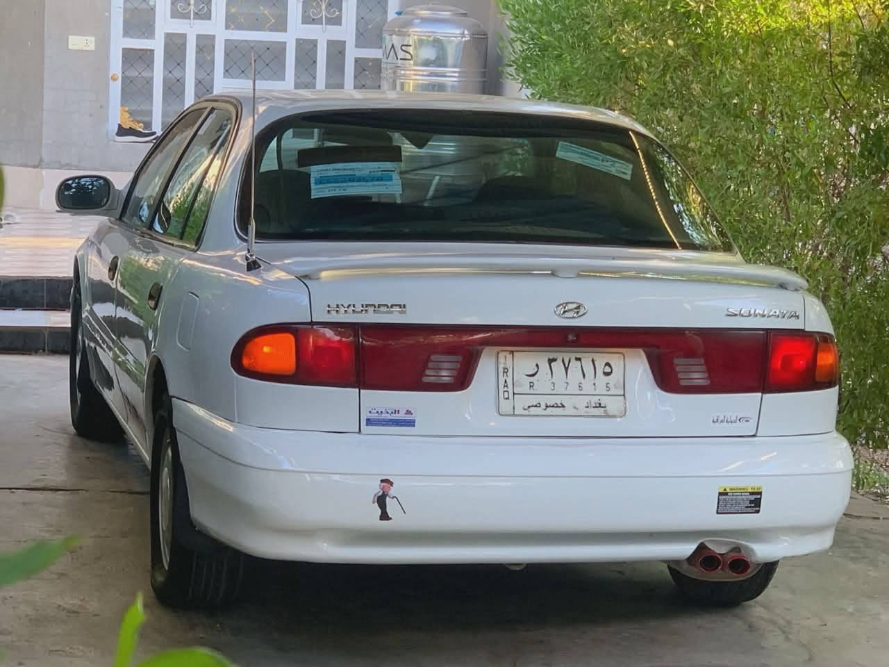 بس جناي سوناتا يخابرني لن يعرف قيمتها ... من نادر تحصل هيج سياره
للجنايه فقط ...

(((ميعجبك سعر عوفه ليدور جديد هوه هاذه جديد ع أيدي بعده شركه )) سياره ممستخدمه يعني جانت متروكه عد سخص من نادر اكو هيج سيارات 
السلام عليكم..... 
سوناتا تو 1995..... 
رقم بغداد....  
شرط التحويل...  مشروع وطني 

(( كير اوتوماتك ))

كهربائيات ع وضع شركه ولا ملعوب بيه... 
 دوشمه مدوشمه أحسن شي
 تبريد  تدفئه نار  ..تخم تاير.... جديد بأيدي شاده  قبل يومين...كير ومكينه خير من الله...... بشرط فول
كهربائيات كله شغاله بلادي.... 
حته ل اريل كهرباء
شرط لغود وتكم عله وضع الشركه مملعوب بيه....
كيجات كله شغاله حته ل بانزين هم يشتغل ..
نعومه ماشالله صاعد حديث 
سياره ما بيه كل عيب تخبل ول ياخذه  يرحملي من وراه 
دشبول يخبل ..
سنتر لوك  

صدر خلفي أمامي كله جيد ما ملعوب بي عشركه  نعومه صاعد حديث ... بشرط ترايك 200 
غرفتها جديده ...دواخلها مثل كشنات شركه جدد ❤ ... ..مسجلها فول......كيجات كلها شغاله...
محرك مفتوح 20.0 (المرغوب)

السعر)( 50))بيها مجال

***********
***********

ميعجبك سعر عوفه لا تعليق رجان الله شاهد سياره متعوب عليه 
الموشراي لايضل ابكيفيه ينطي اسعار والسوك كلشي بي السياره محد يعرف قيمتها بس الجناي وبلحقيقه احله من الصور ❤️وحلالي عزيز مثل مانته عزيز ✋ 
ملاحظاه سياره كل ترويج ما بيه ❣️
