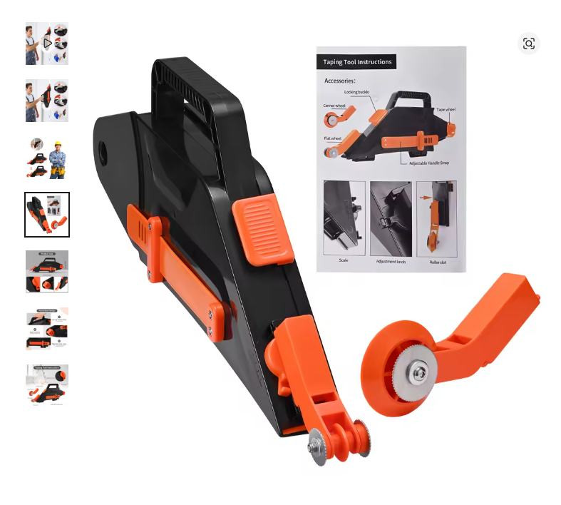 تُستخدم هذه الماكينة اليدوية لتبطين فواصل الجبس بورد بـ "المعجون والشريط" (Tape & Mud) في خطوة واحدة بدلاً من الطريقة التقليدية التي تتطلب وضع المعجون أولاً ثم الشريط يدوياً.

كيفية العمل
خزان المعجون: يتم ملء الجسم الداخلي للأداة بمعجون الجبس (المخفف قليلاً بالماء).

بكرة الشريط: توضع بكرة شريط الورق أو الفايبر في الخلف.

التطبيق: عند سحب الأداة على طول الفاصل، يمر الشريط داخل خزان المعجون ويخرج "مدهوناً" بالمعجون وجاهزاً للالتصاق مباشرة بالحائط. أربيل, العراق


**إذا كنت صاحب هذا الإعلان وتريد حذفه لأي سبب، رجاءا أرسل رسالة إلى الدعم الفني**