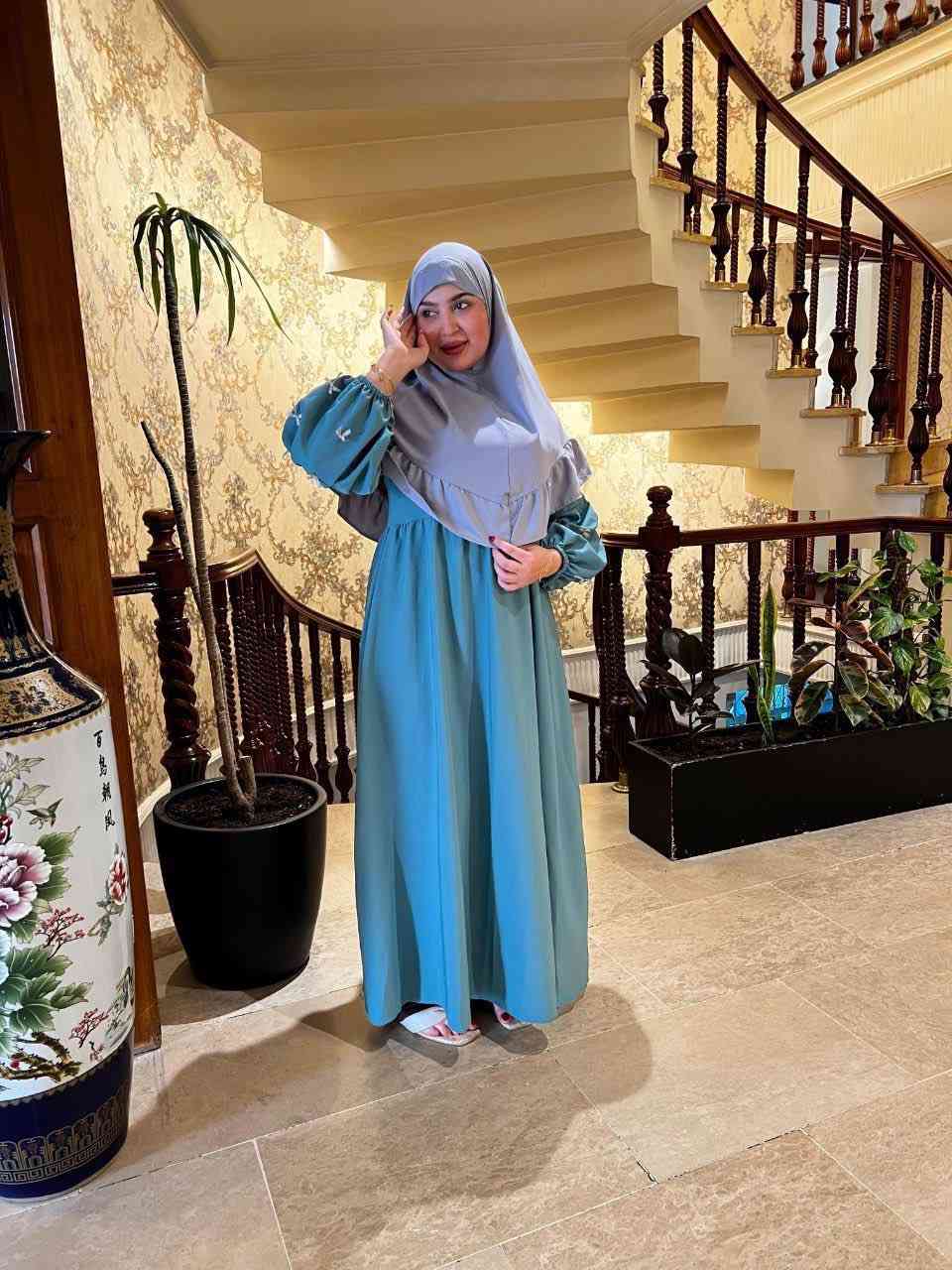 إن هذا لرزقنا مآله من نفاد ✨#❤️ 
قياس 38/40/42/44/46/48
توصيل5الف الجميع محافظات العراق 
للحجز خاص او وتساب ***********
فستان مع حجاب 20الف
