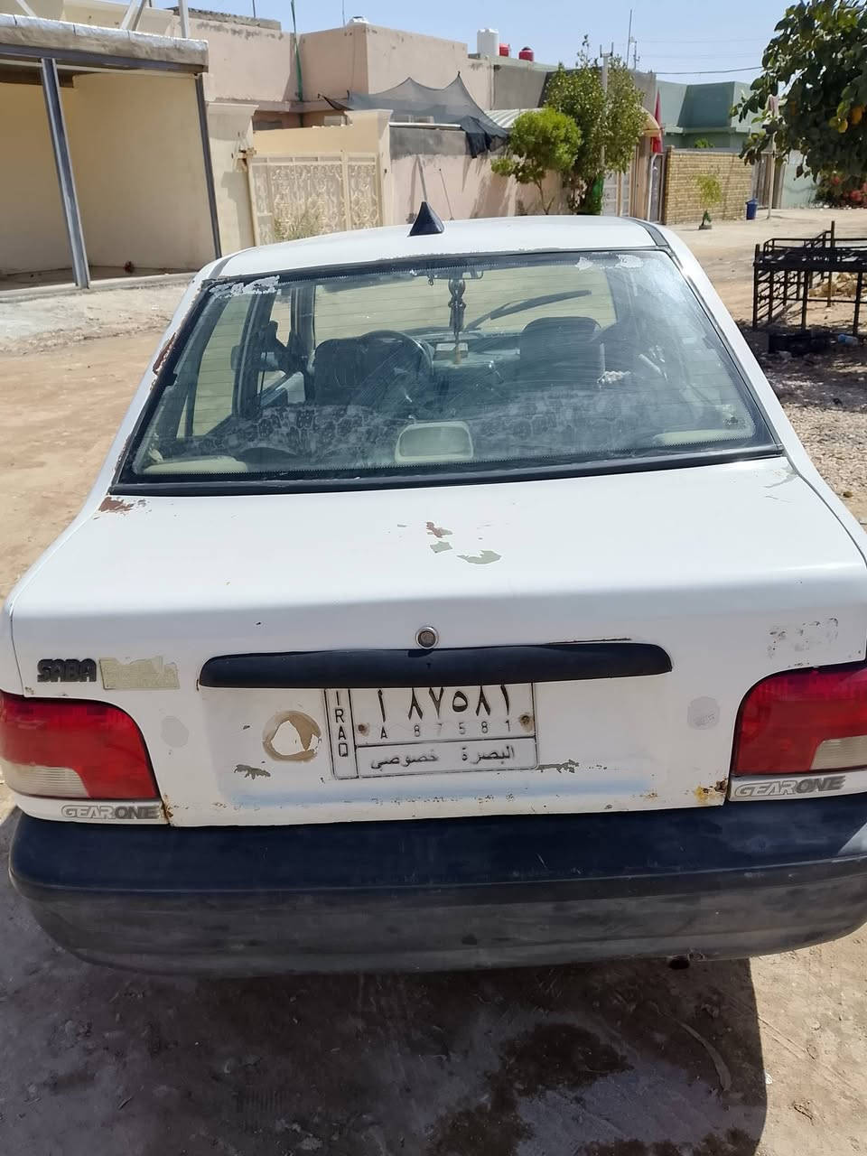 السلام عليكم سايبه2009سياره جاهزه تبريد حداديه تخم تاير كهربائيات كله شغاله سعر 22 مكان نجف ***********
