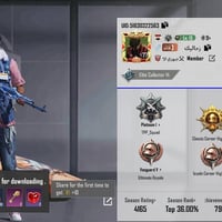 حساب ببجي • كونكر ١ • ليفل ٧٨