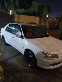 بيجو 306  , للبيع موديل 2001  , حره لون ابيض , رقم بغداد صدامي , السعر...