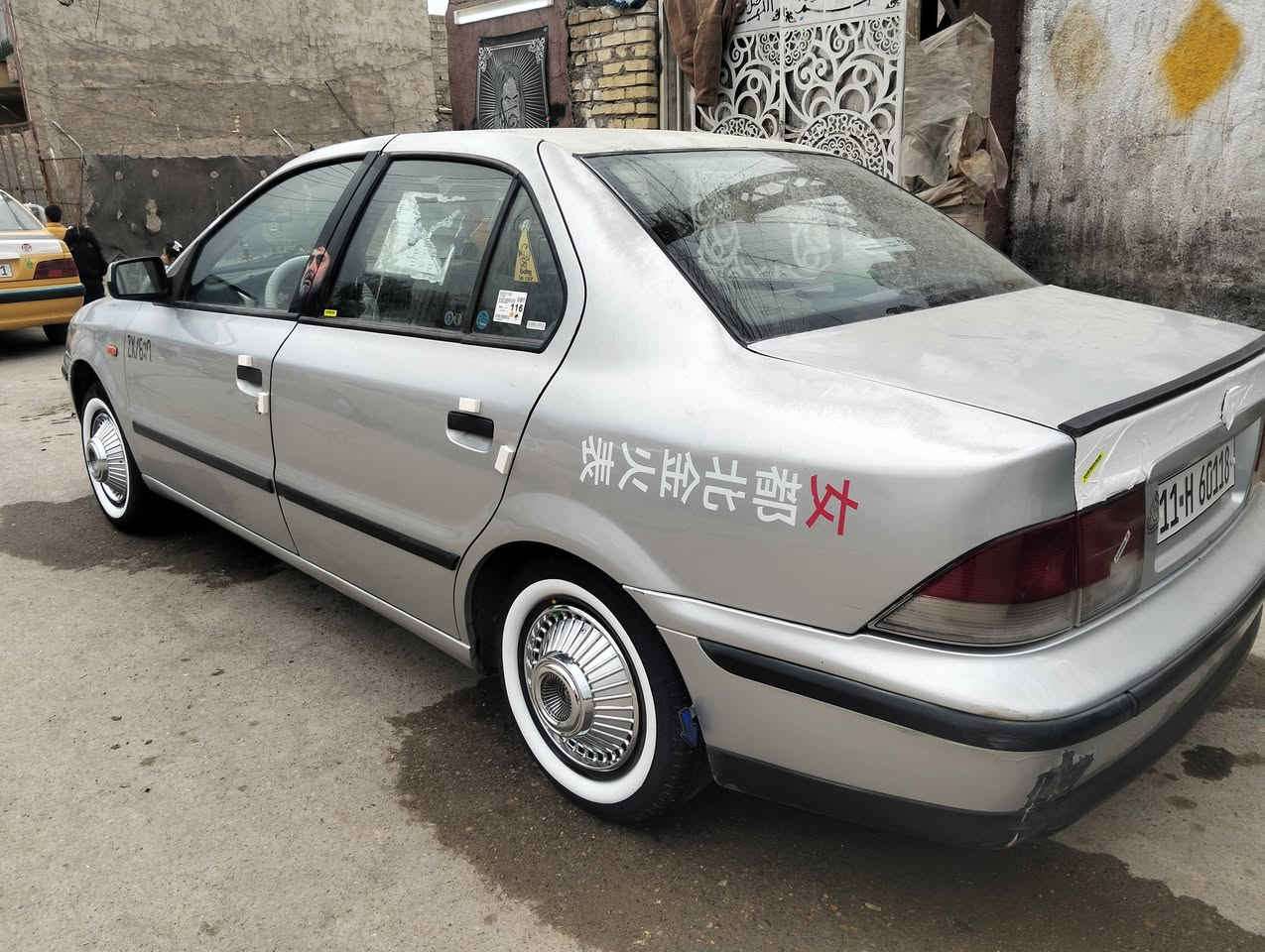 سلام عليكم سياره سمند موديل 9 سياره كفاله من كلشي كير مكينه جدد دوشمه تبريد ثلج تخم  تاير جديد رقام دولي بسمي مكاني بل حسينيه مال راشديه سعر 53بيهة مجال سياره كفاله عامه تصال بل رقم ***********
