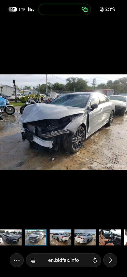 K5 2022 فول مواصفات اعلى فئة
حادث وسونار وكلشي واضح بالصور رقمها بغداد
سعرها ١٤٢ ورقه ومجال بسيط بي
***********
