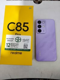 ريلمي C85 برو • بطارية ٧٠٠٠ • ذاكرة ٢٥٦/١٦