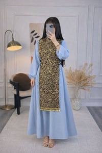 فستان • وشاح منفصل • مقاسات ٣٨-٤٨