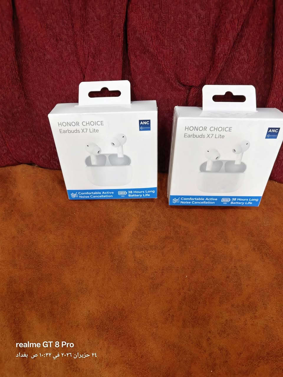 ايربود من هونر HONOR ChOICE
EarbudsX7Lite 
سماعتين عدد 2 مامفتوحات جديدات بالباكيت للبيع قيم باليرضي الله مكاني بغداد الزعفرانية 
رقم موبايلي ***********
