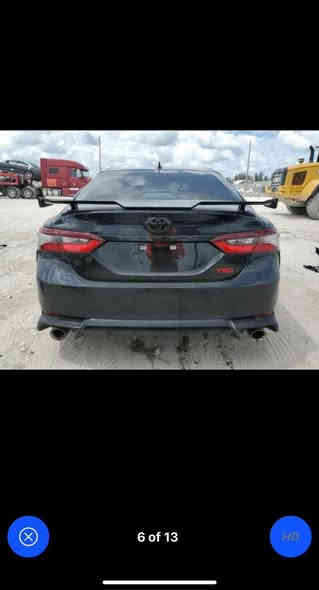 تويتا كامري 2024 TRD
ضربه بجم كما بالصوره موجوده 
بنيد مبدل فقط باقي كله بلادي 
ماشیه 40میل
سعر 225وبیه مجال***********
